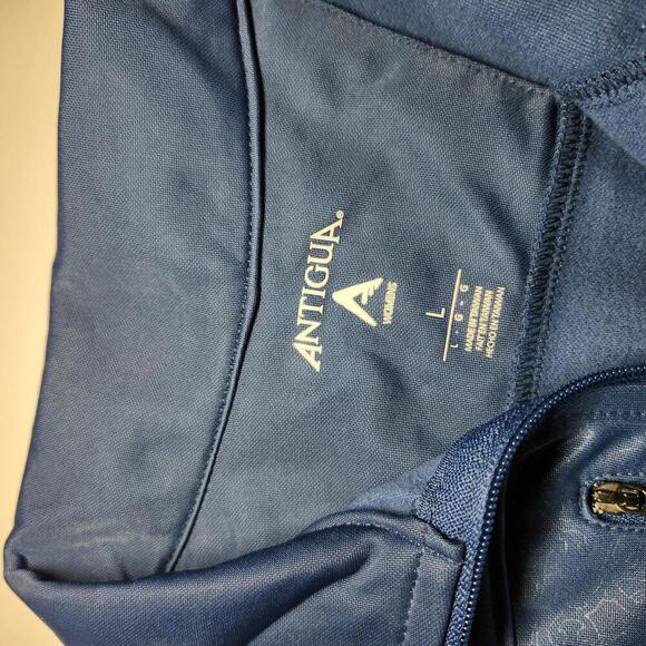 NWT Antigua Women’s Performance Jacket - Stylish Blue Athletic Wear L - Picture 7 of 9